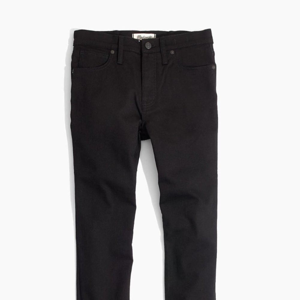 Madewell 9" Mid-Rise Skinny Jeans - Stay Black